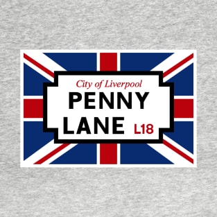 Vintage Penny Lane Street Sign T-Shirt